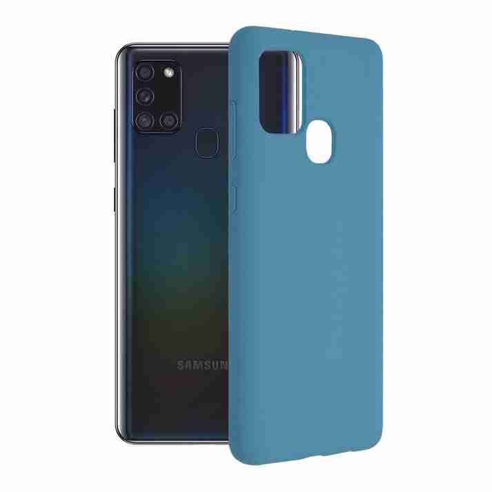 Husa Samsung Galaxy A21s Techsuit Soft Edge Silicone, albastru