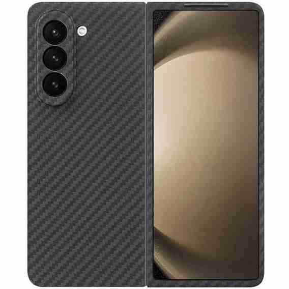 Husa AutoFocus, pentru Samsung A04s, Carbon Design, TPU, BLACK