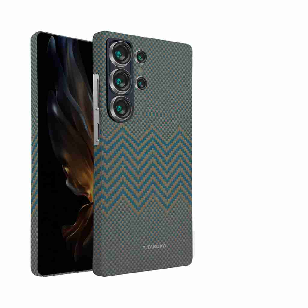 Husa Samsung S25 ,Kevlar MagEZ 5 Twill GOLD 600D - Aramidă cu MagSafe